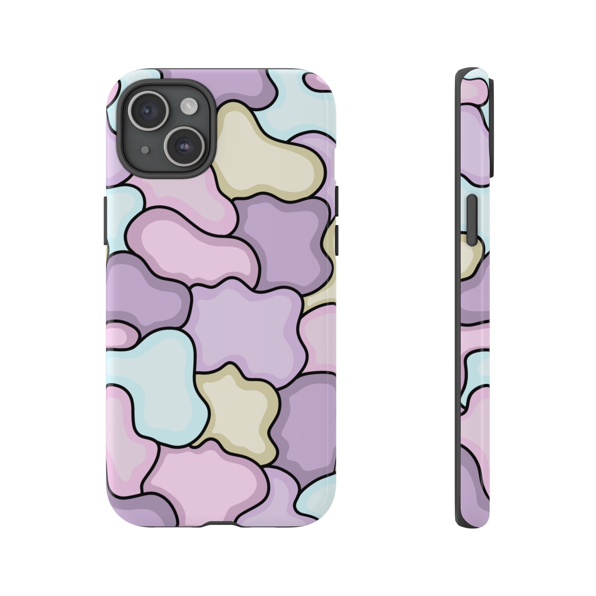 Pastel Cloud Pattern Phone Case — Tough Protective iPhone Cover