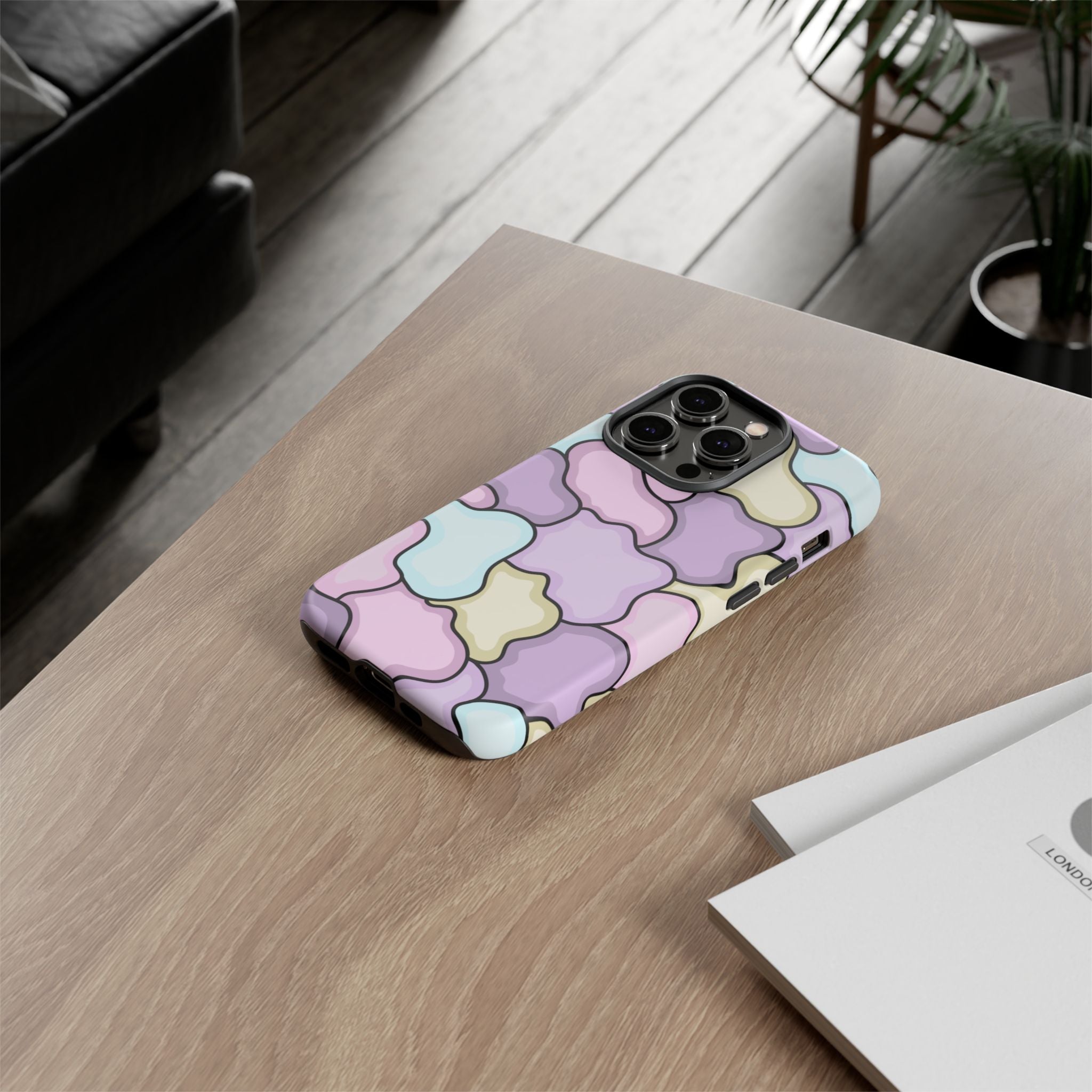 Pastel Cloud Pattern Phone Case — Tough Protective iPhone Cover