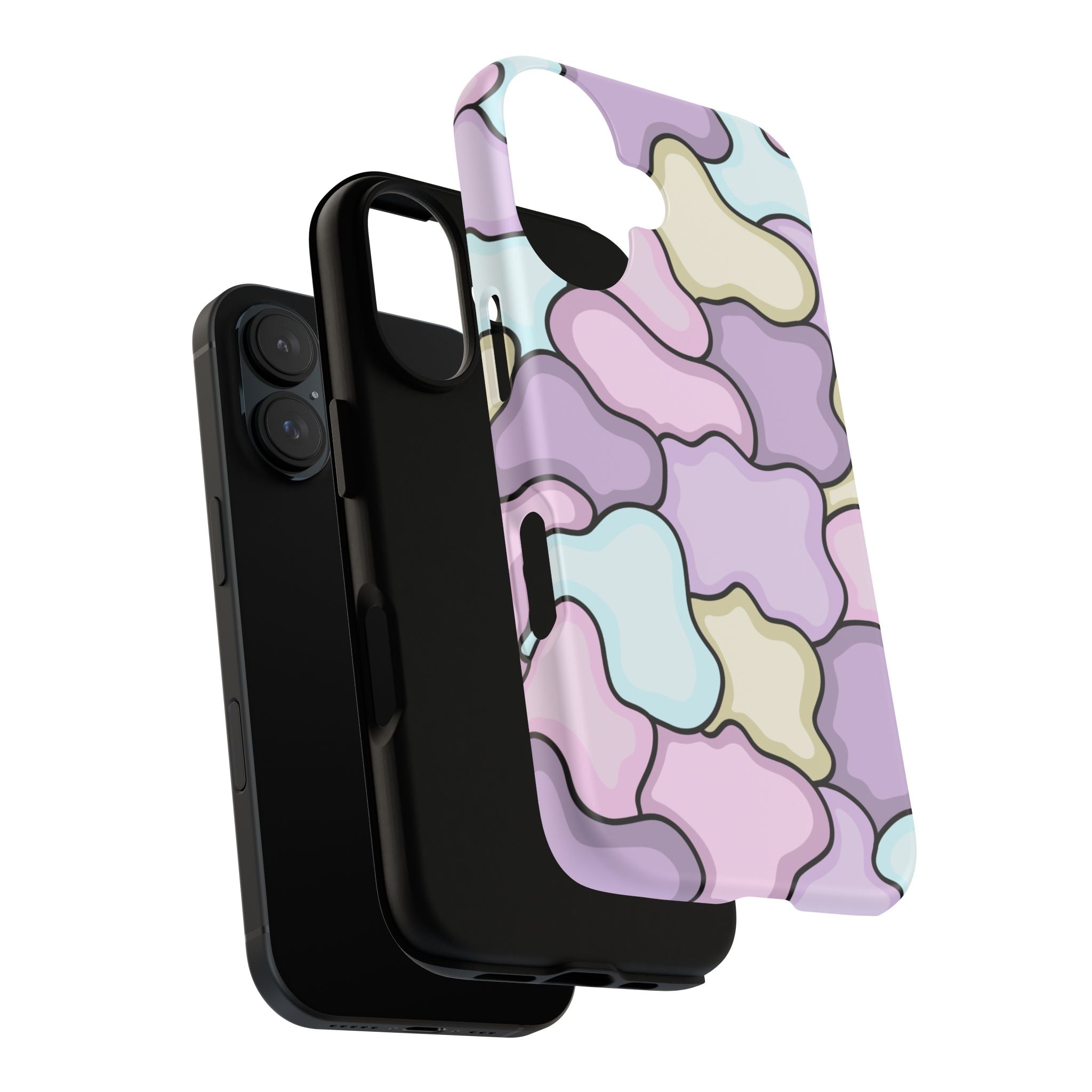 Pastel Cloud Pattern Phone Case — Tough Protective iPhone Cover