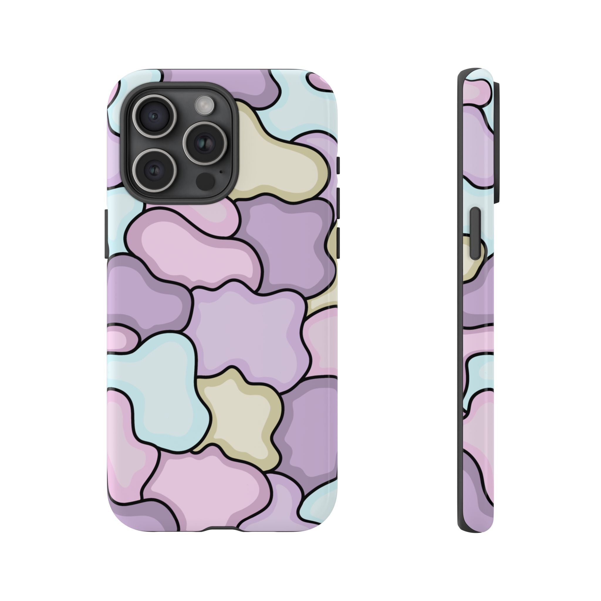 Pastel Cloud Pattern Phone Case — Tough Protective iPhone Cover