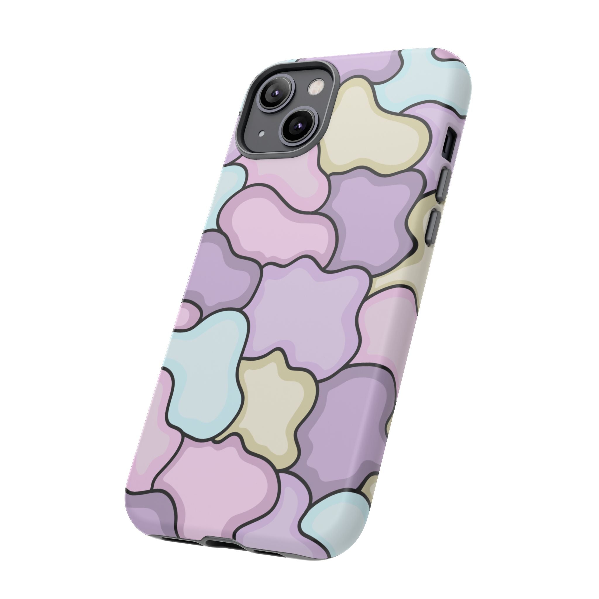 Pastel Cloud Pattern Phone Case — Tough Protective iPhone Cover