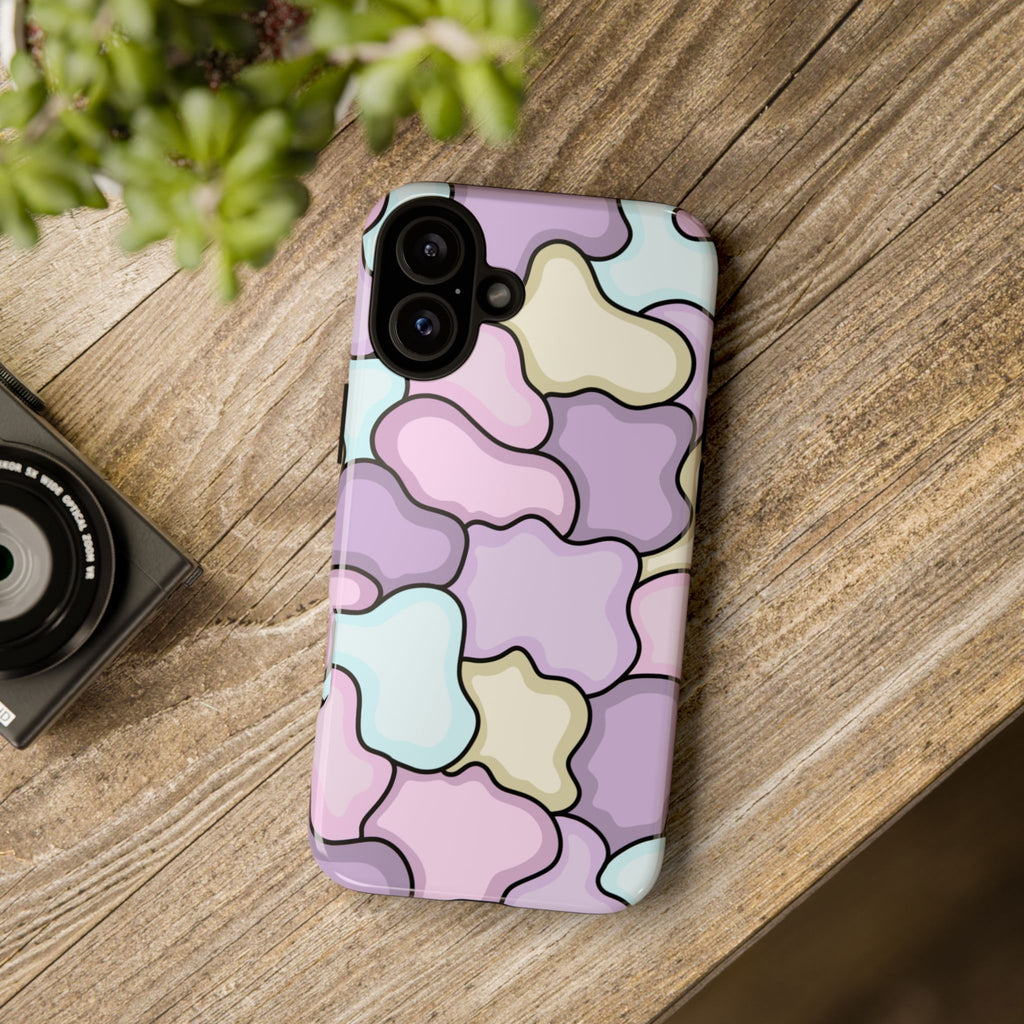 Pastel Cloud Pattern Phone Case — Tough Protective iPhone Cover