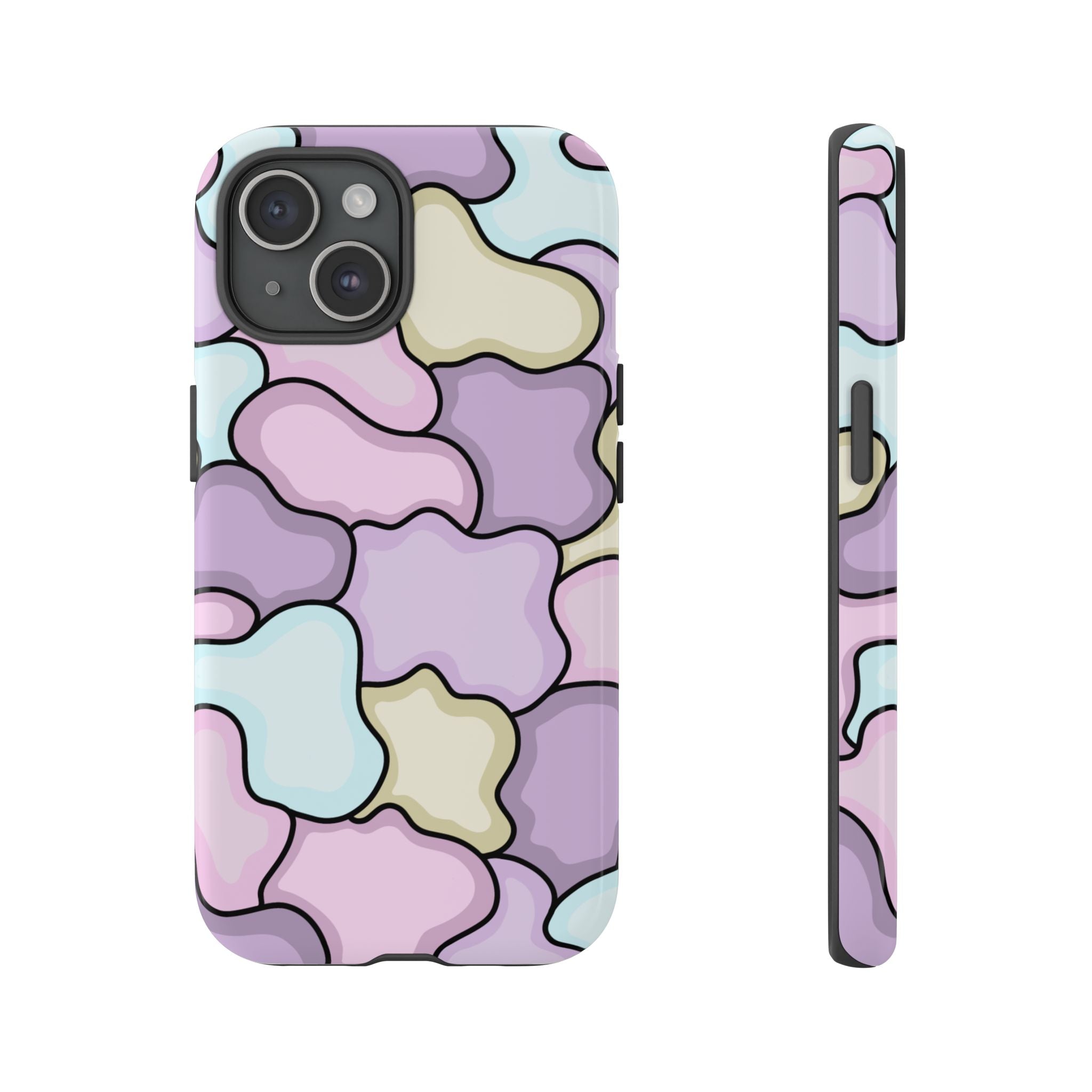 Pastel Cloud Pattern Phone Case — Tough Protective iPhone Cover