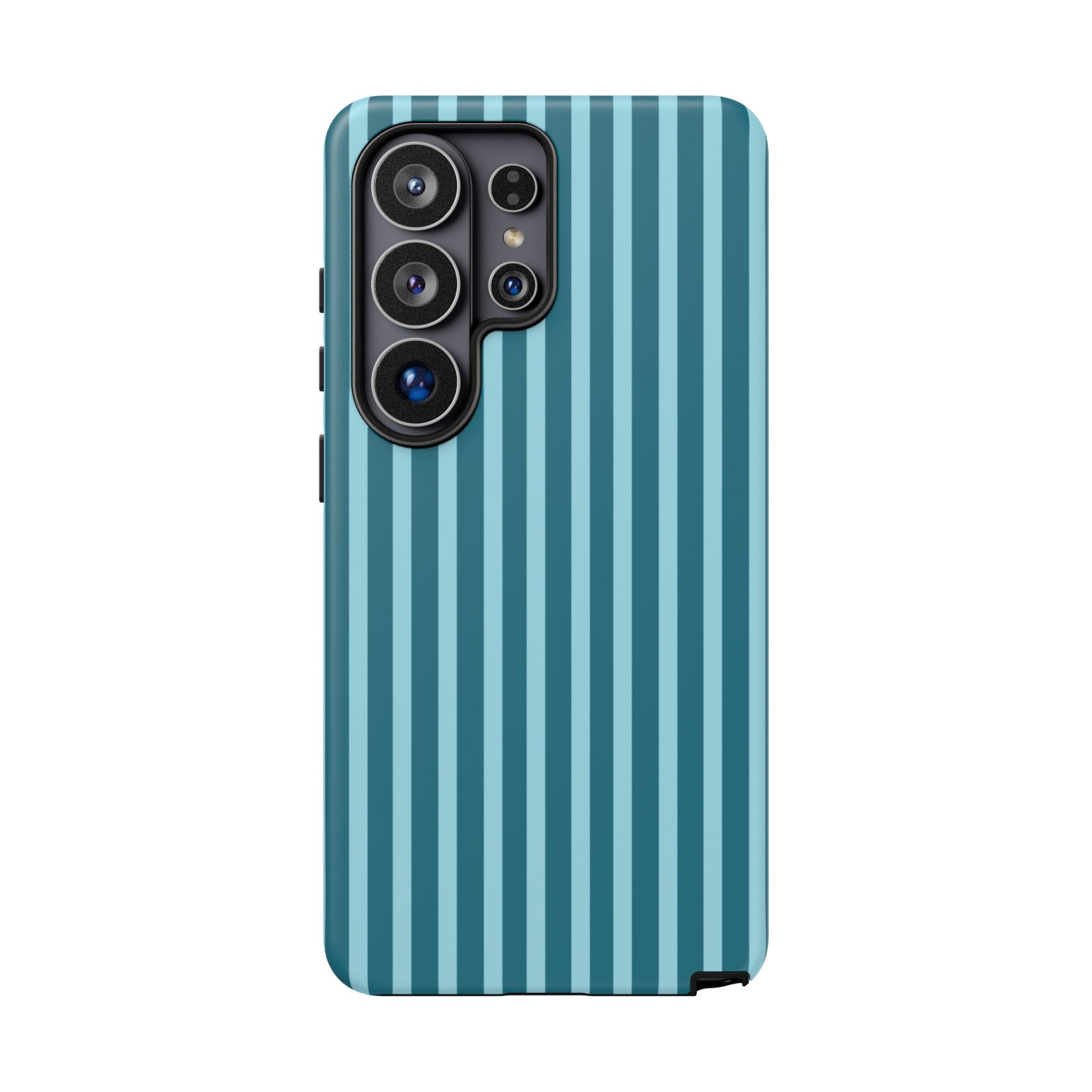 Striped Teal Tough Phone Case