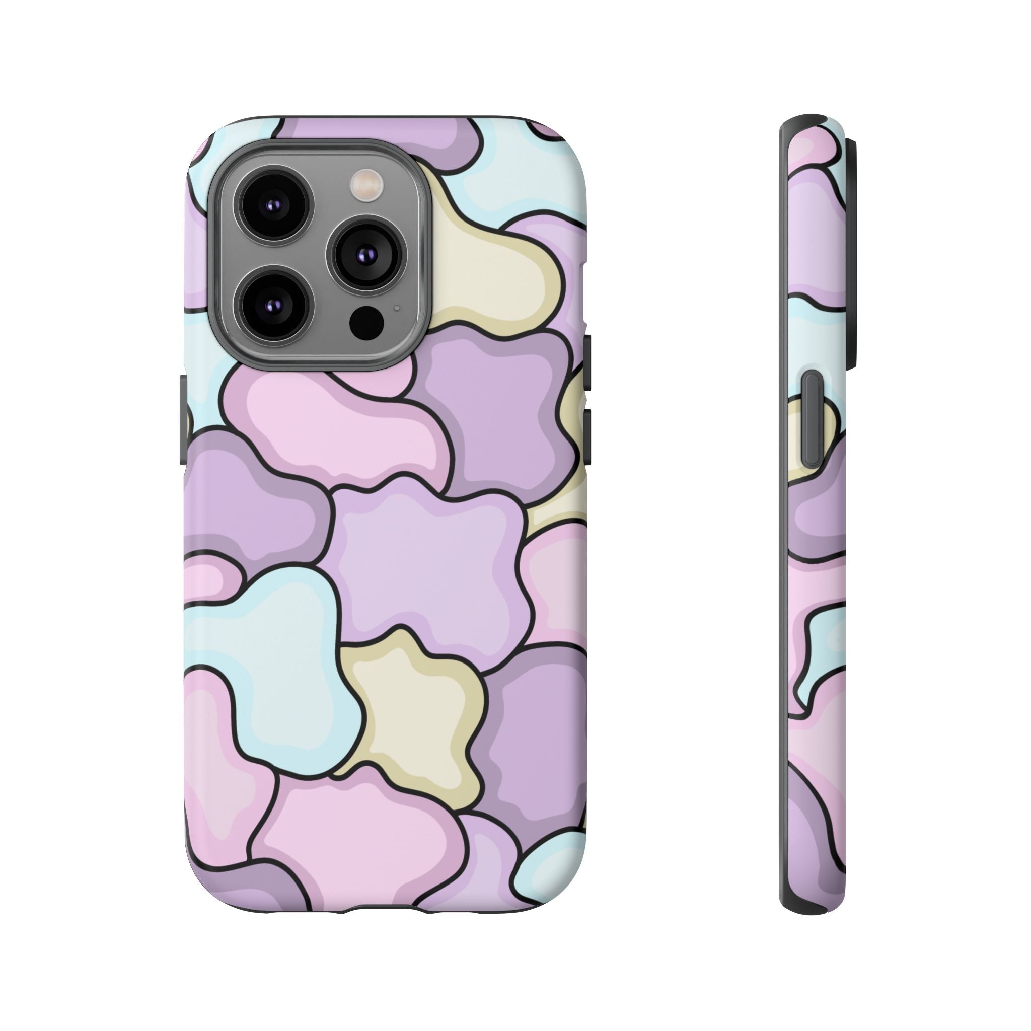 Pastel Cloud Pattern Phone Case — Tough Protective iPhone Cover