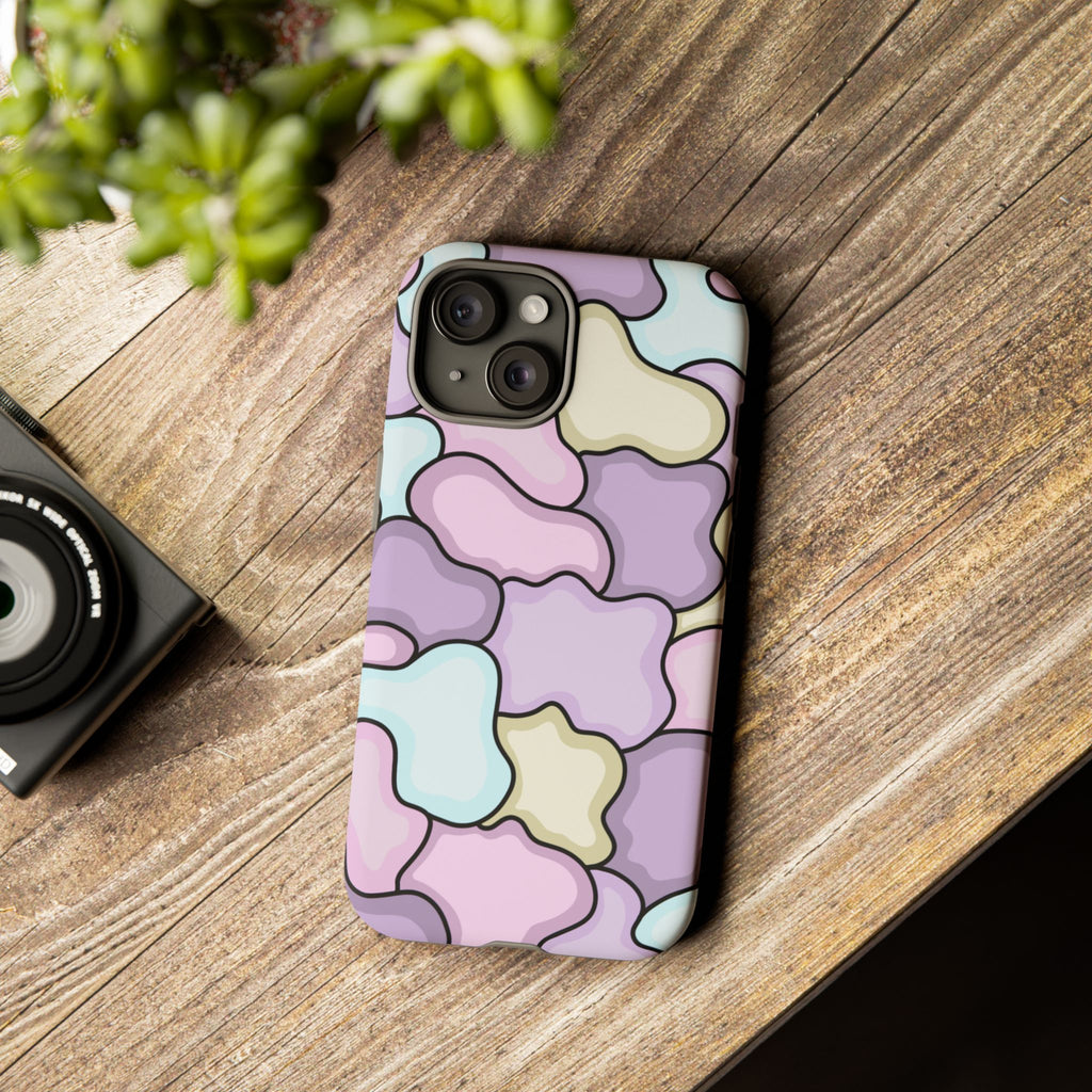 Pastel Cloud Pattern Phone Case — Tough Protective iPhone Cover