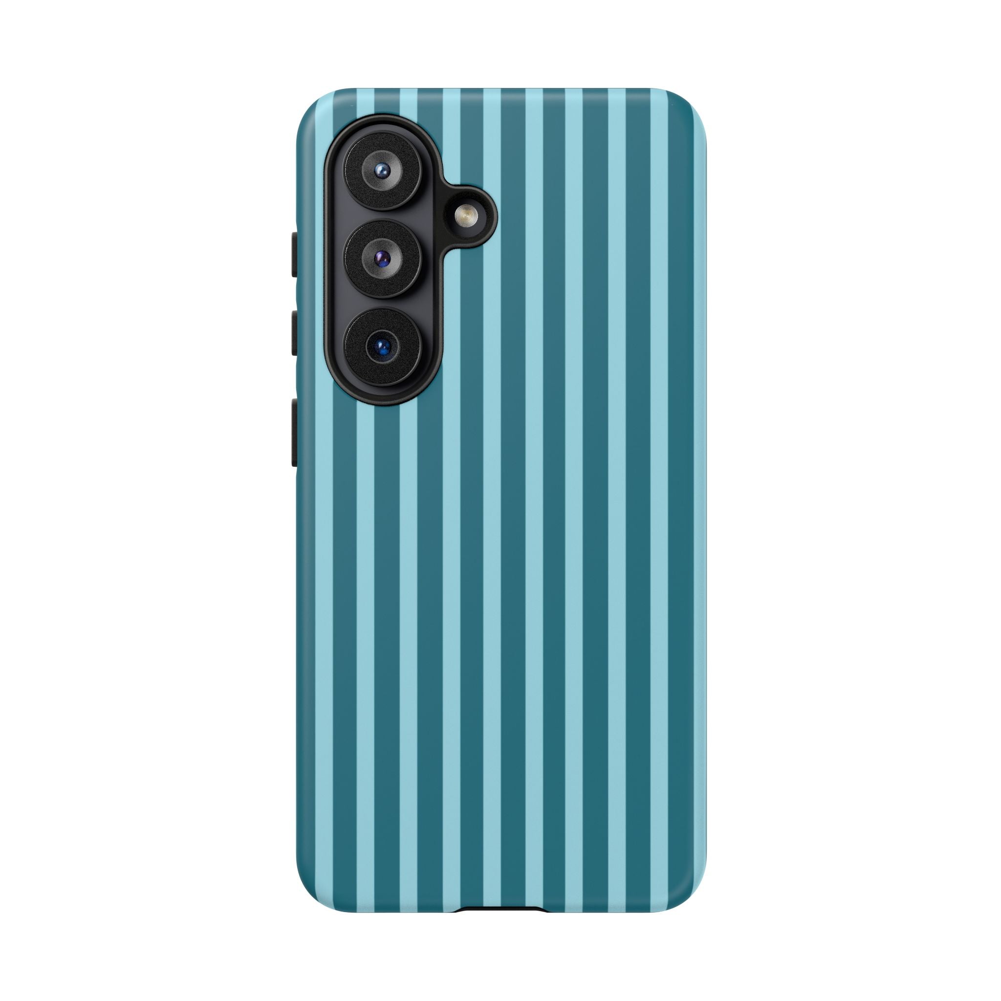 Striped Teal Tough Phone Case