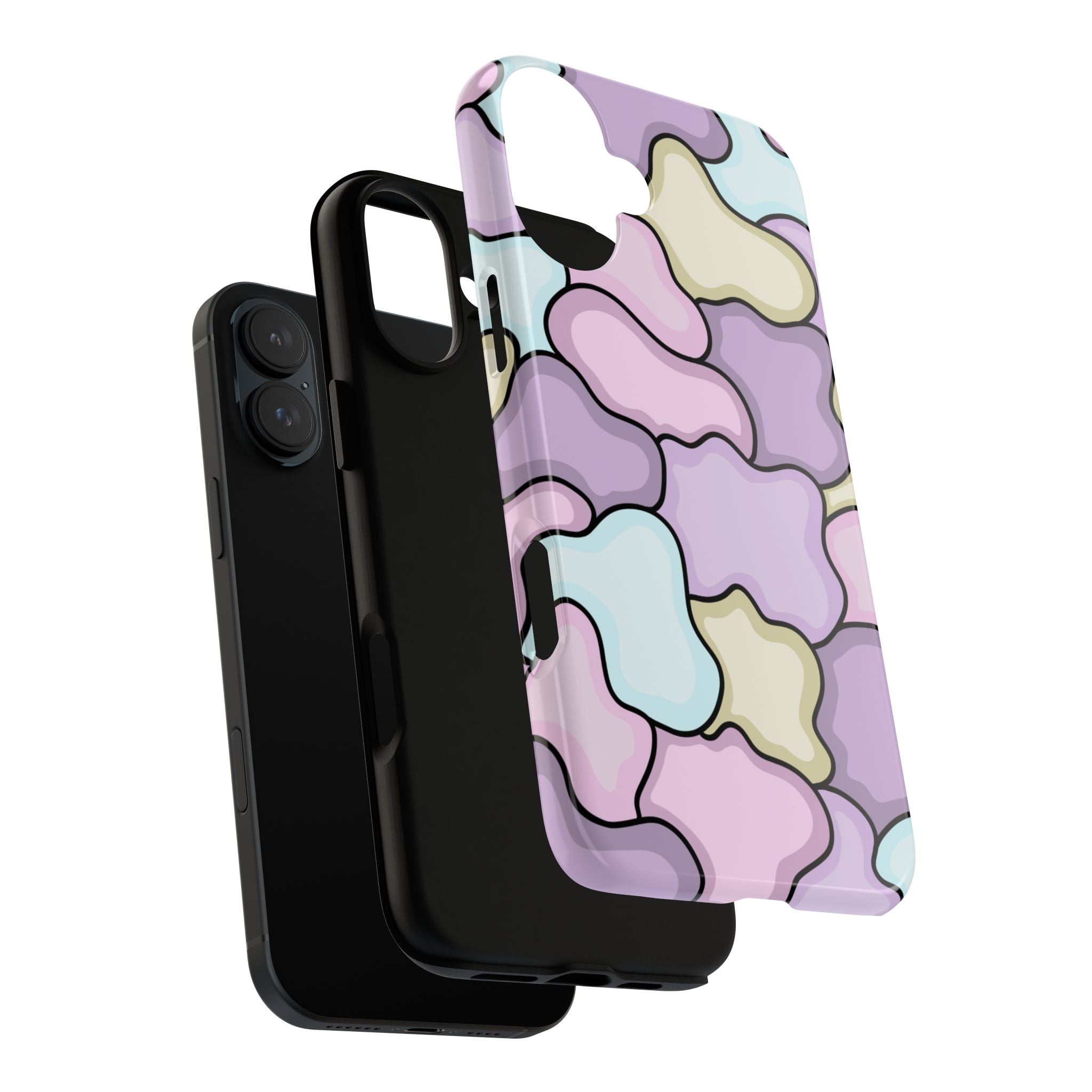 Pastel Cloud Pattern Phone Case — Tough Protective iPhone Cover
