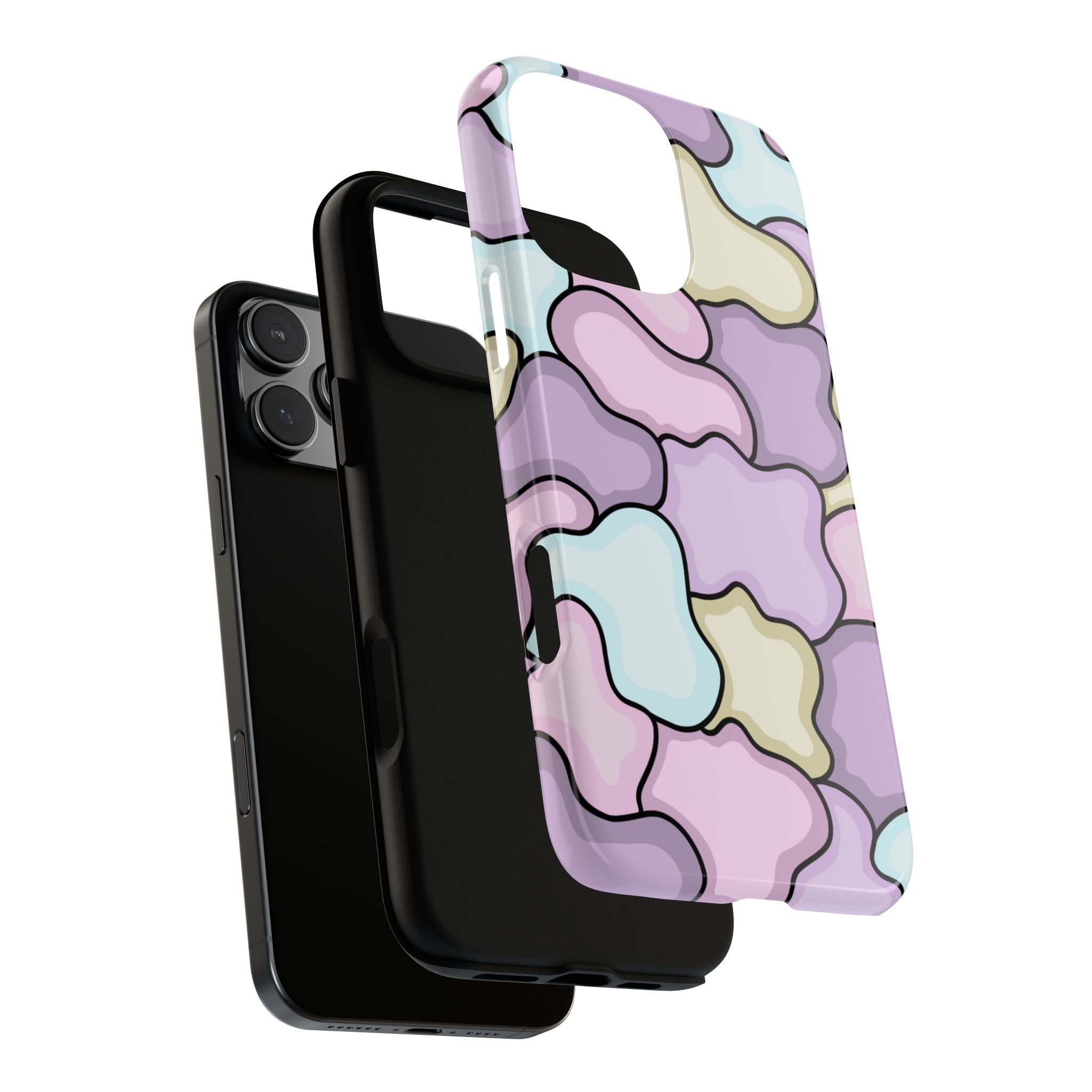 Pastel Cloud Pattern Phone Case — Tough Protective iPhone Cover