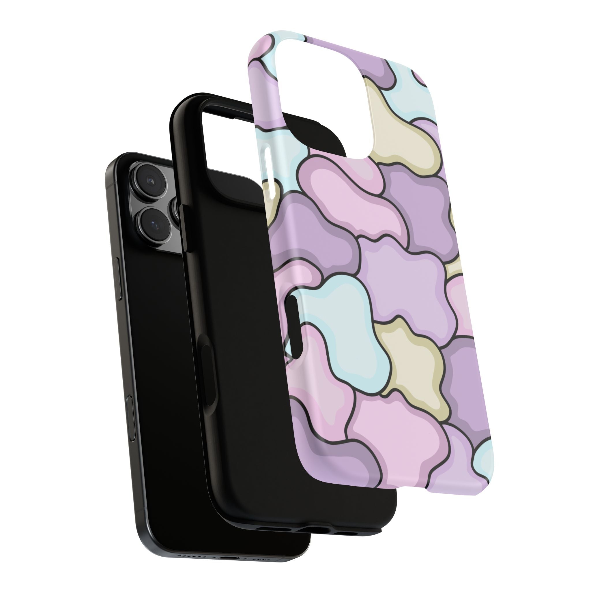 Pastel Cloud Pattern Phone Case — Tough Protective iPhone Cover