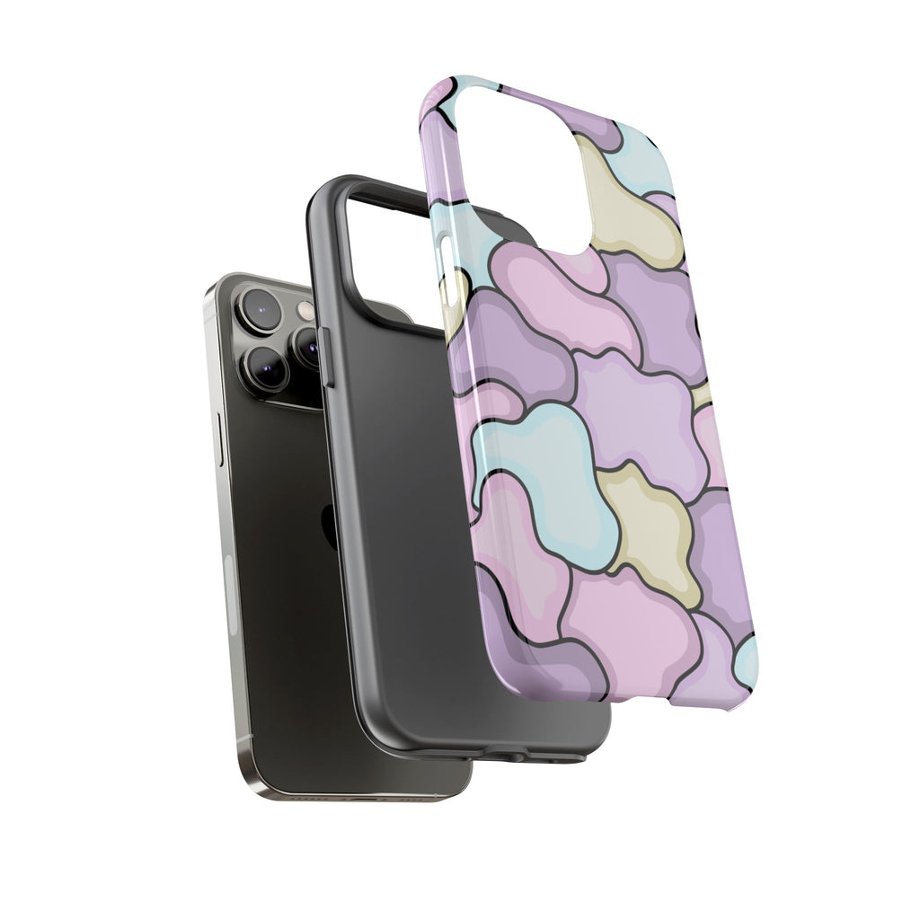 Pastel Cloud Pattern Phone Case — Tough Protective iPhone Cover