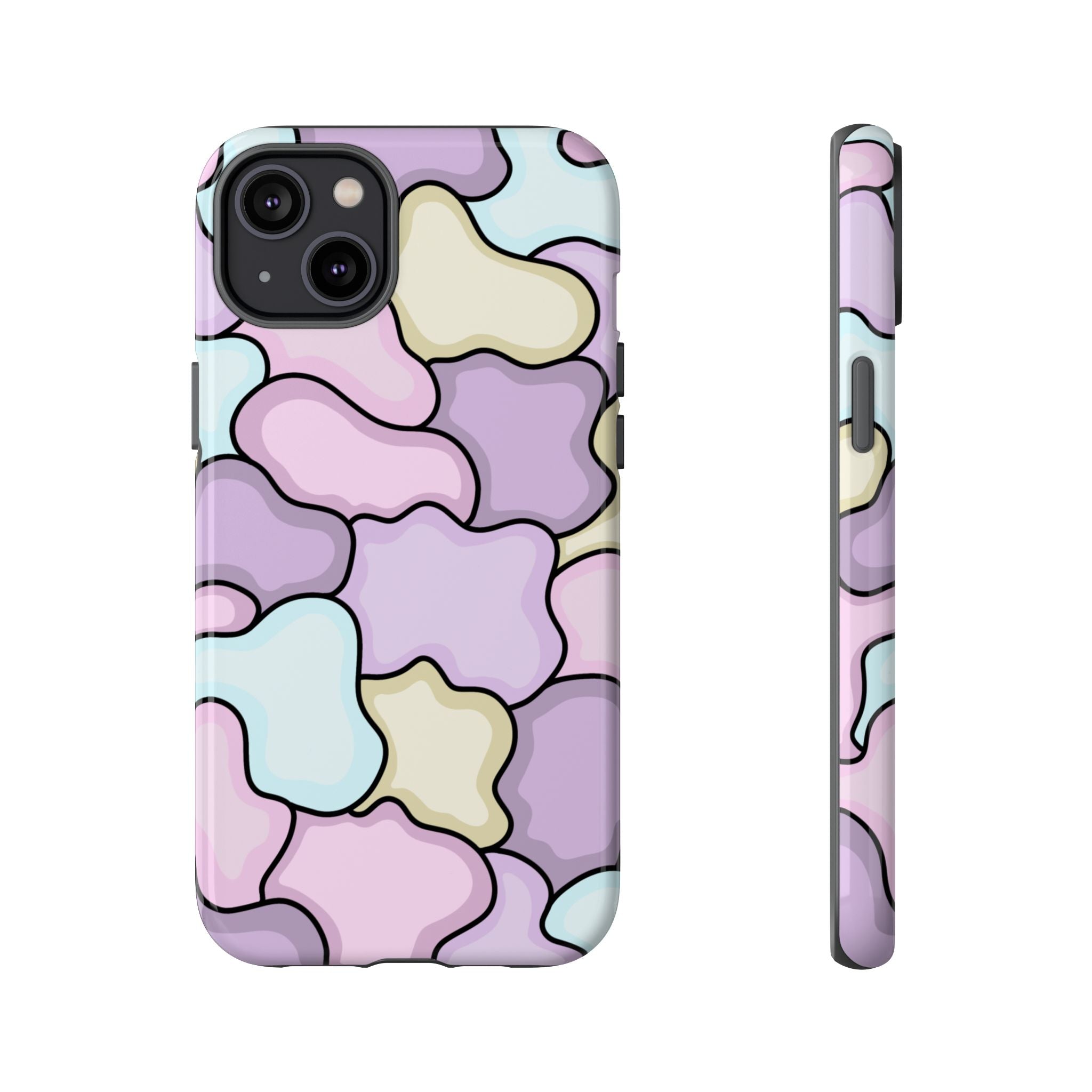 Pastel Cloud Pattern Phone Case — Tough Protective iPhone Cover
