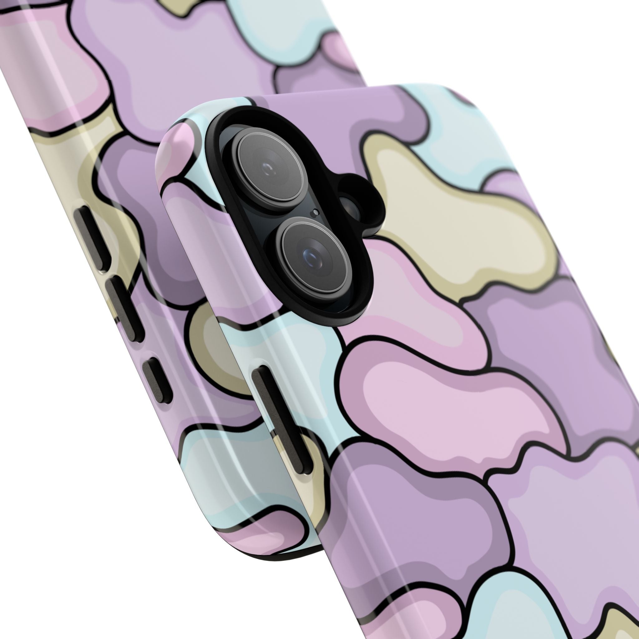 Pastel Cloud Pattern Phone Case — Tough Protective iPhone Cover