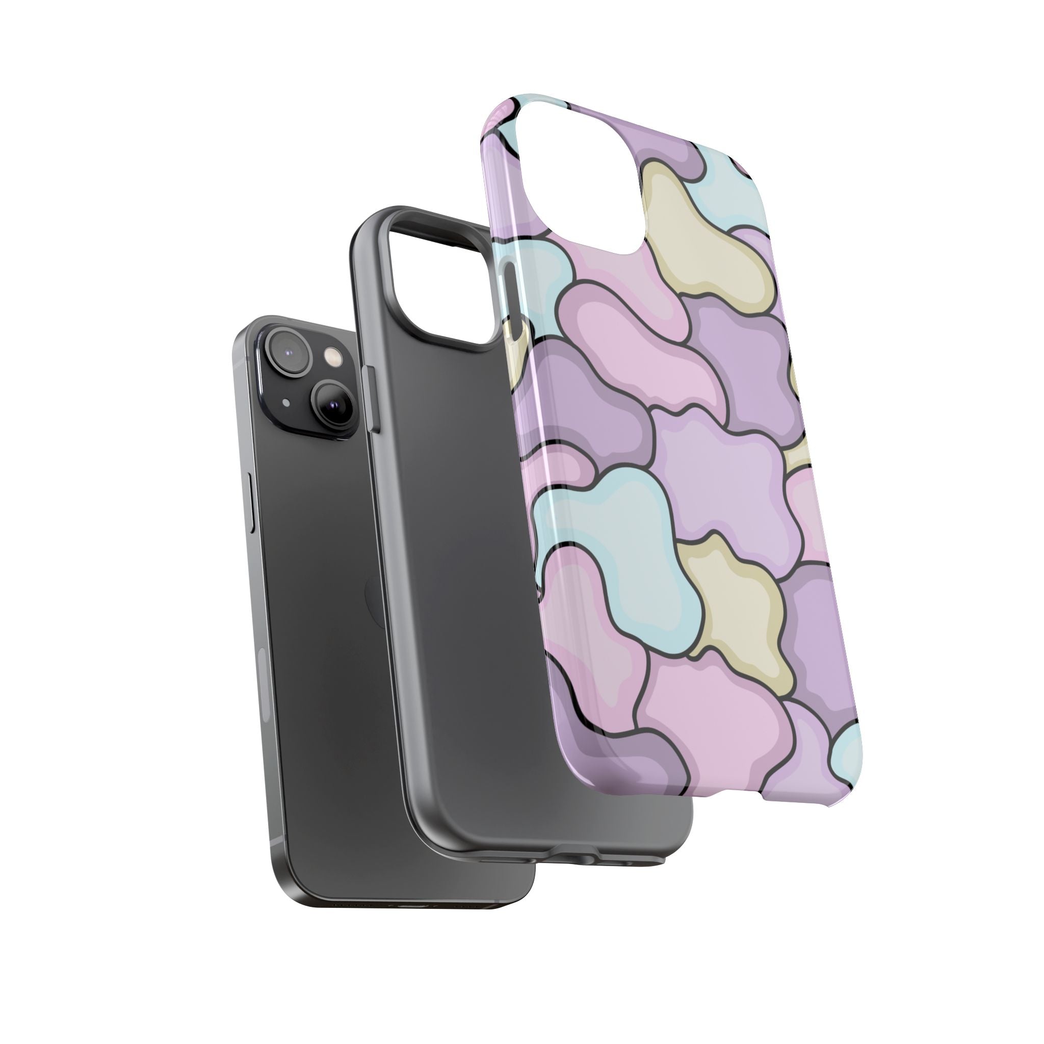 Pastel Cloud Pattern Phone Case — Tough Protective iPhone Cover