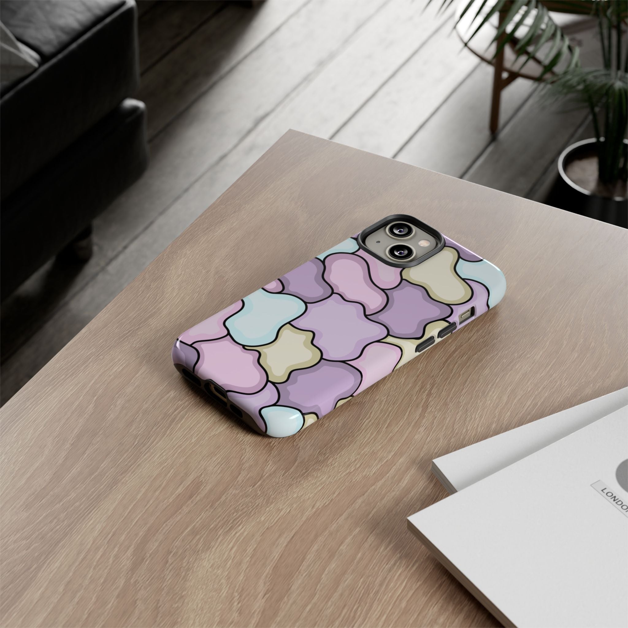 Pastel Cloud Pattern Phone Case — Tough Protective iPhone Cover