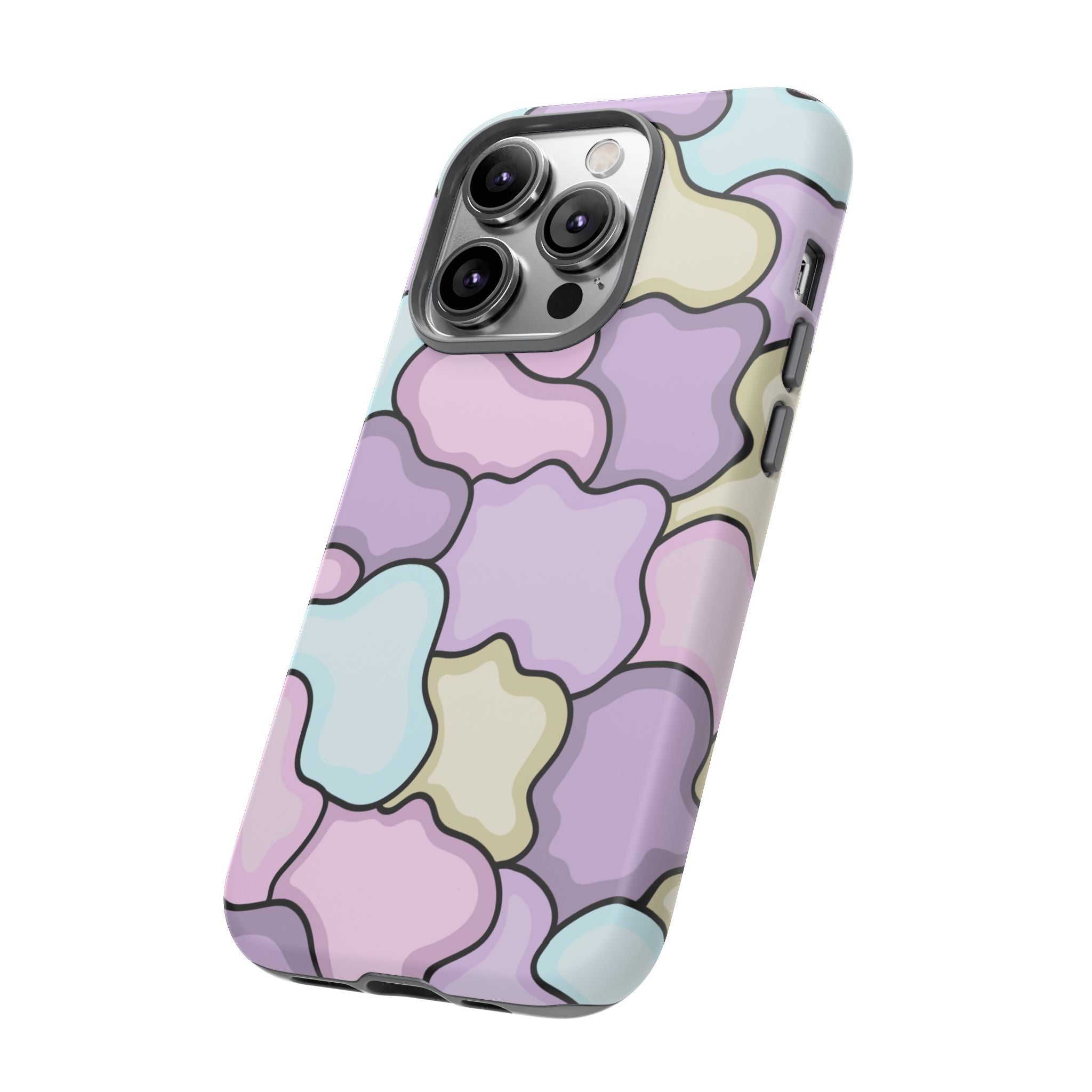 Pastel Cloud Pattern Phone Case — Tough Protective iPhone Cover