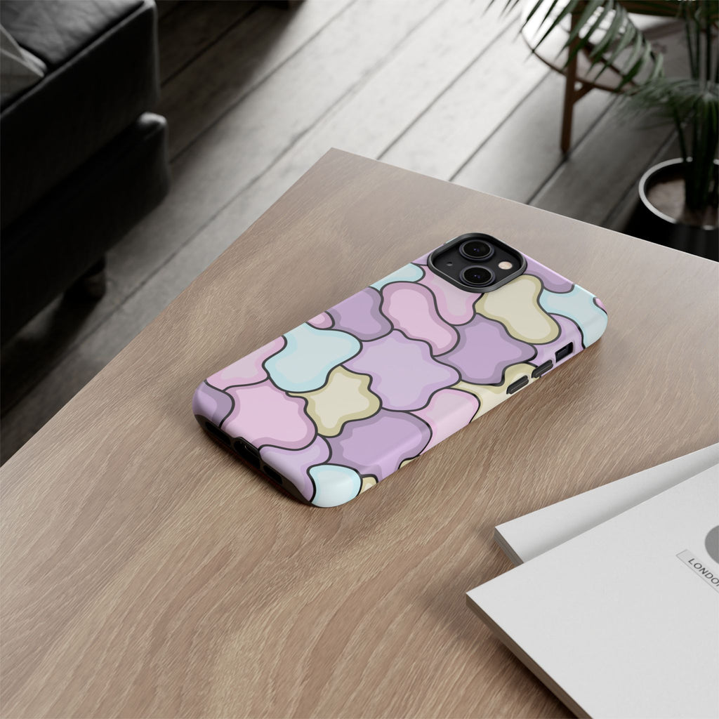 Pastel Cloud Pattern Phone Case — Tough Protective iPhone Cover