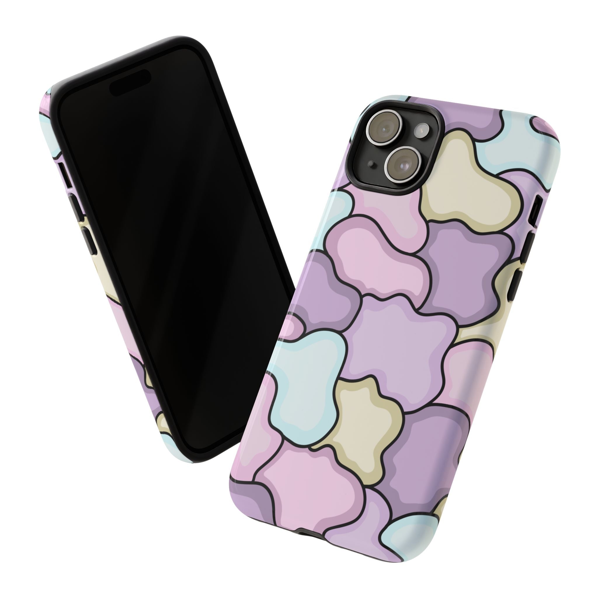 Pastel Cloud Pattern Phone Case — Tough Protective iPhone Cover