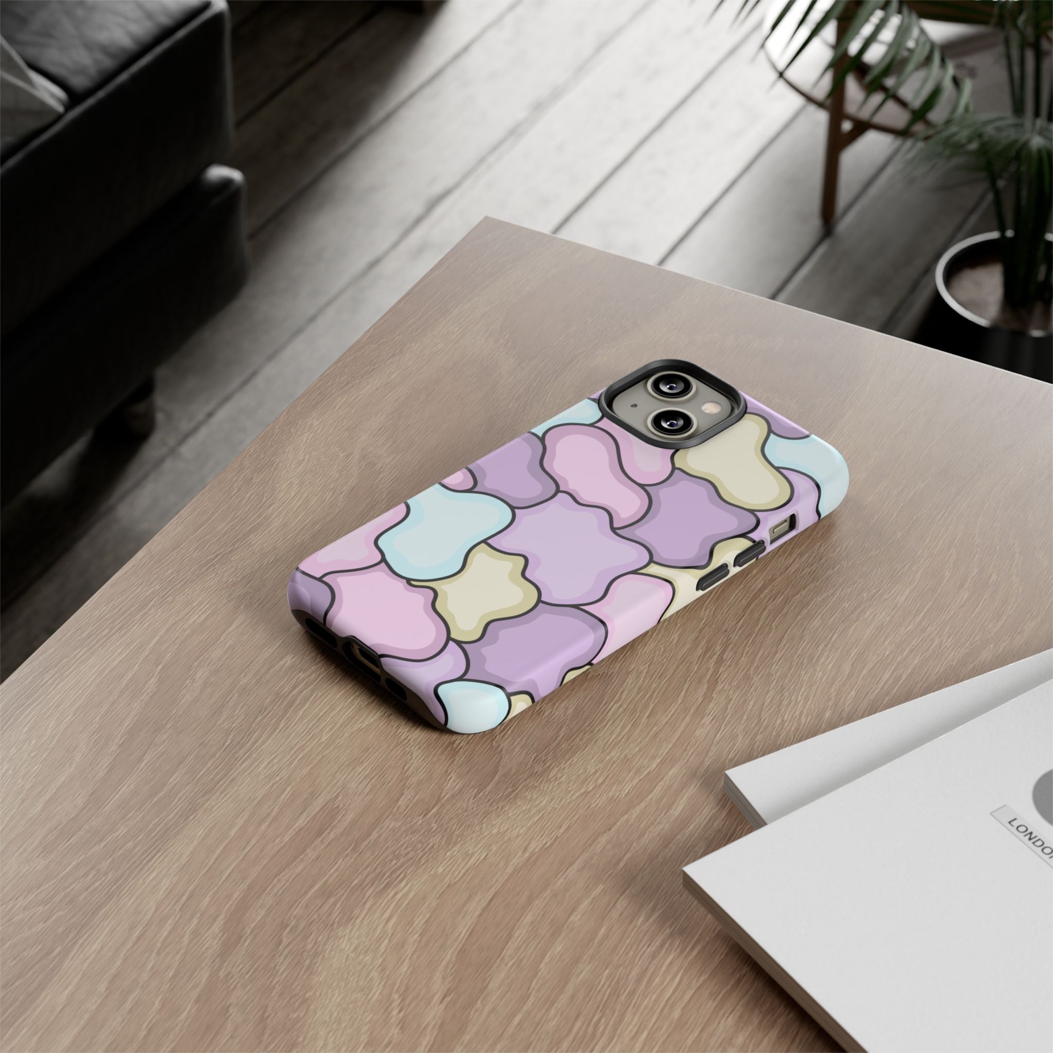 Pastel Cloud Pattern Phone Case — Tough Protective iPhone Cover