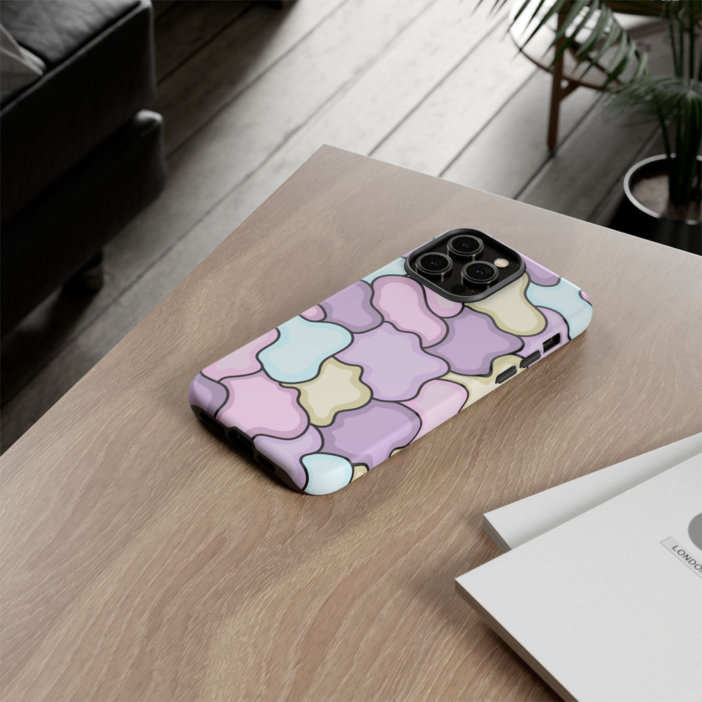 Pastel Cloud Pattern Phone Case — Tough Protective iPhone Cover