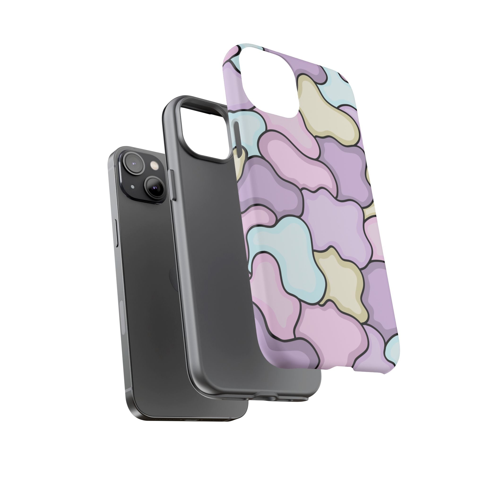 Pastel Cloud Pattern Phone Case — Tough Protective iPhone Cover