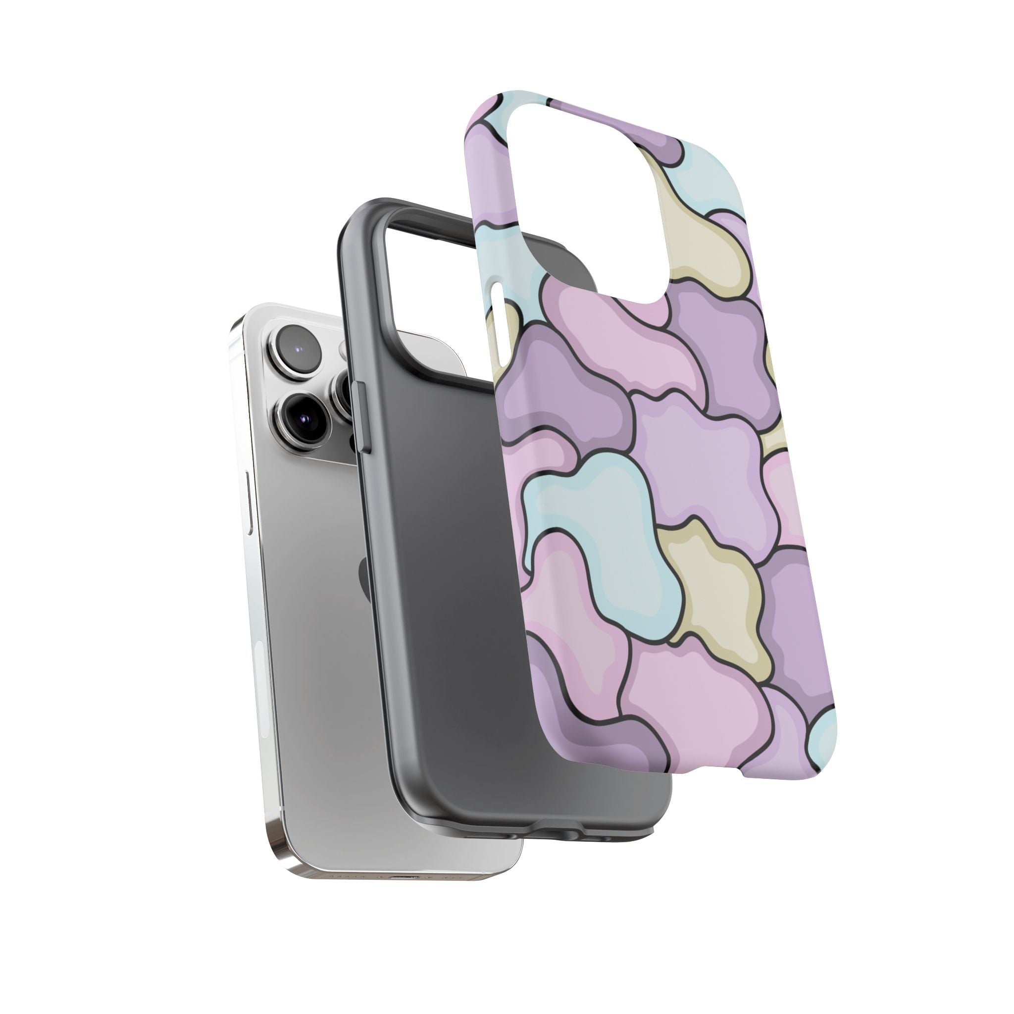 Pastel Cloud Pattern Phone Case — Tough Protective iPhone Cover