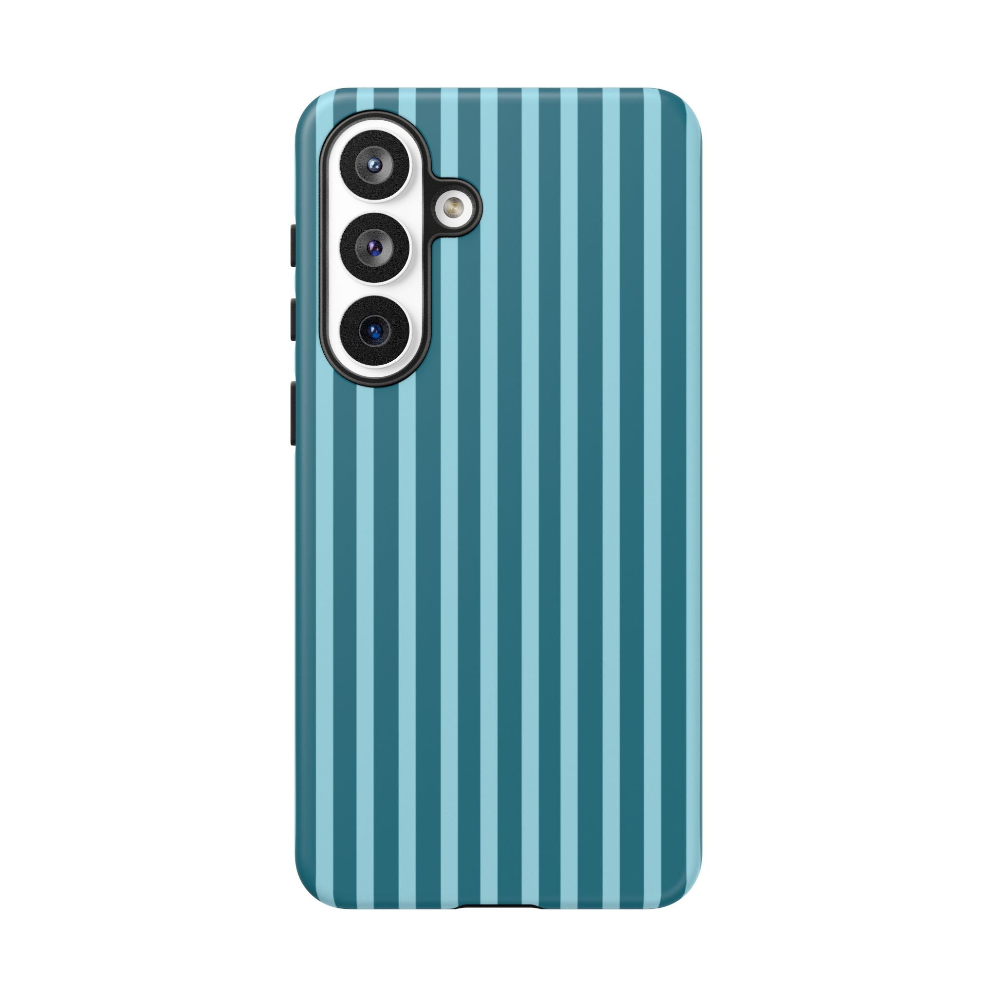 Striped Teal Tough Phone Case