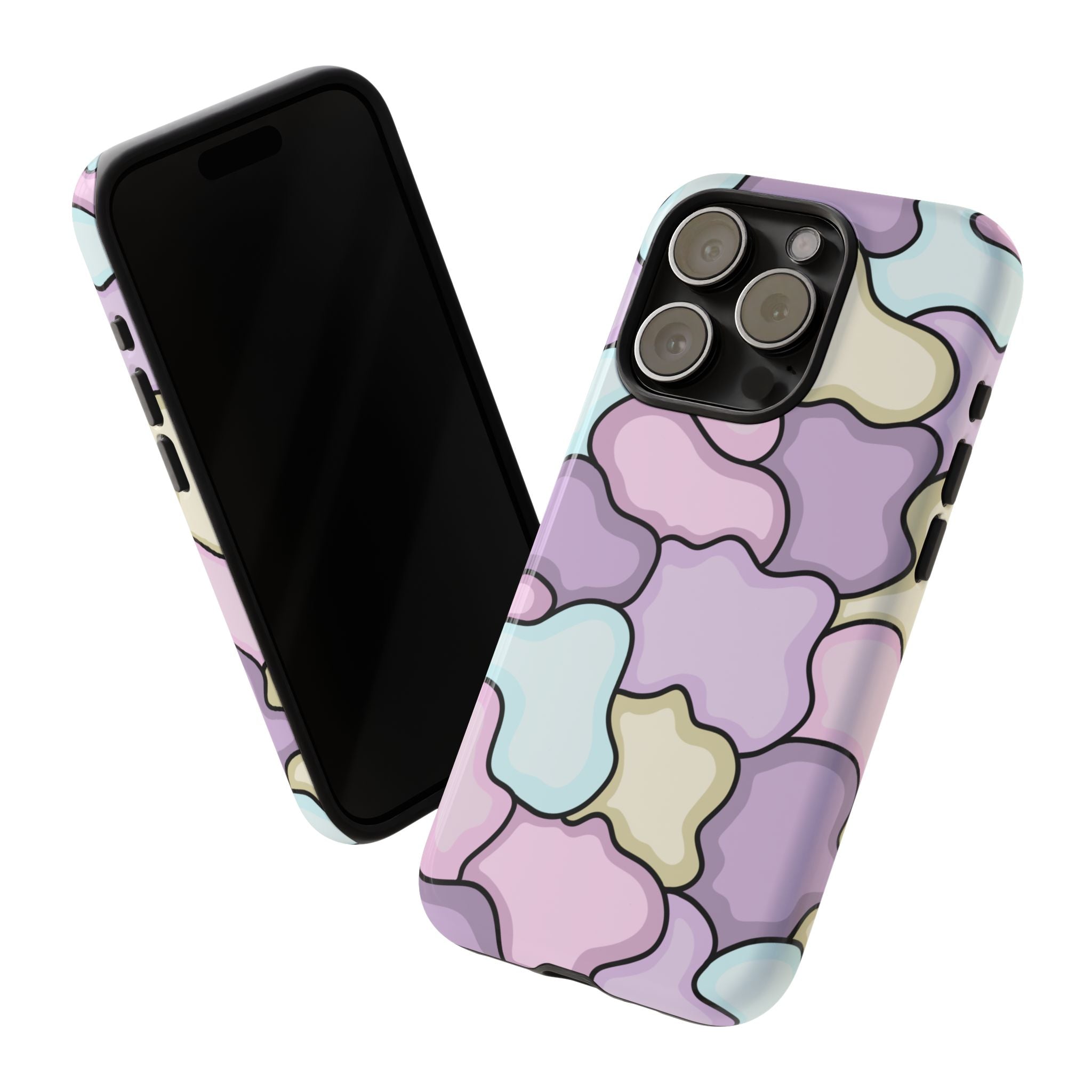 Pastel Cloud Pattern Phone Case — Tough Protective iPhone Cover